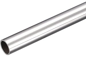 QUARKZMAN 304 Inoxidable Acero Tubo, OD 19mm x 1mm Pared Grosor 250mm Longitud Metal Tubos para Industria Maquinaria