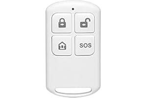 HUXGO HXA050 – Telecomando Wireless per Sistema di Allarme WiFi/GSM Compatibile con Tuya Smart (2G/4G)