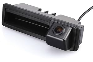 KALAKASS HD Kofferraumgriff Rückfahrkamera Einparkkamera Kompatibel mit Au-di A4/A3 8P/A6 4F/ S3/A6L/C6/RS6/C7/8V/Q7 4L/S8 D3 4E/B7/S4 B6 8E/8H/S6/A8 A8L D4 4H MK3/ B8 8K/A5 8T S5/A1/S1 8X/RS4