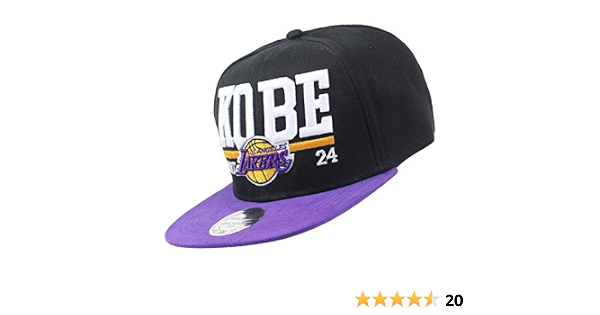 Eastvaps - Cappello da basket dei Los Angeles Lakers con scritta Kobe :  Amazon.it: Sport e tempo libero