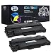 Produktbild Cool Toner kompatibel Toner fuer MLT-D1052L fuer Samsung ML-1910 1911 1915 2525 2545 2525W 2526 2580N 2581N 2540R, SCX-4600 4601 4623F 4623FW, SF-650 650P 651P, 2500 Seiten, 2-Packung,Schwarz
