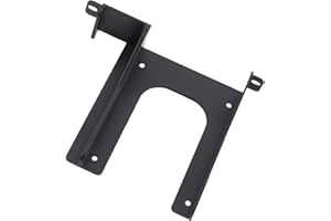 BEWINNER 2,5-calowy Wspornik Dysku Twardego do PS2, Wspornik z Nadrukiem HDD SSD 3D, Wspornik Montażowy Dysku Twardego do Konsoli SCPH 30000 SCPH 50000 (Czarny)