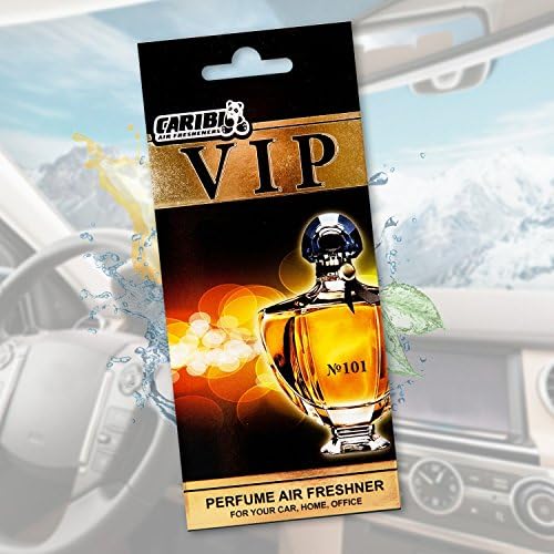 Caribi VIP Air Freshener, Luxury Perfume For Your Car! Premium Designer Scents Inspired From Word’s Most Expensive Fragrances (101 Calvin Klain "Euphoria Men")