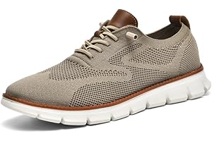 RUFONE Breeze Schuhe für Herren, Oxfords, Schnürschuhe, leicht, lässig, Wanderschuhe, bequeme Anzugschuhe für Herren, Wearbreeze, Urban Schuhe für Herren, Netzstoff, Business-Schuhe