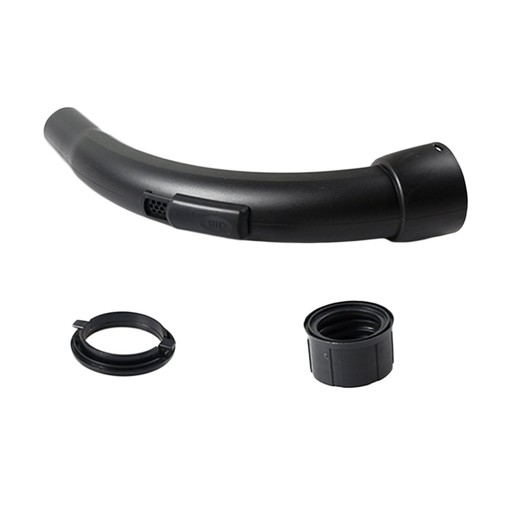 LOOM TREEÂ® Vacuum Cleaner Adapter Elbow Pipe for 35mm Connector Inner Diameter Hose Black | Authentic Collector’s Piece | Rare Collectible | 1 X Handle Elbow Pipe | Black