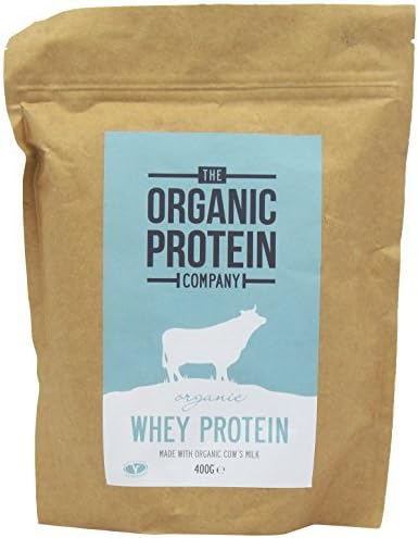 Org Protein Pure Unflavoured Organic Whey Protein Powder - 400g (6 Pack Bundle)