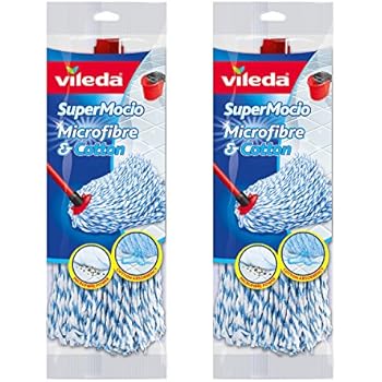 Balai (vadrouille) En Coton Addis Avec Une Recharge Gratuite - Pour Sols Lisses Et Carrelage