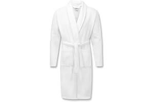 A & B TRADERS 100% Egyptian Cotton Bath Robe Terry Towelling Robe Dressing Gown Luxury and Super Soft Womens Nightwear Mens House Gown