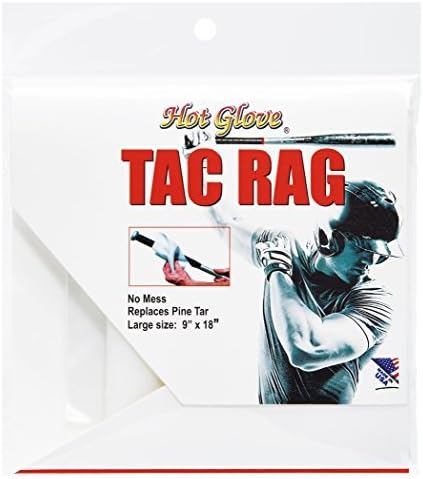Hot Glove Tac Rag Grip Enhancer Pine Tar Alternative by Hot Glove