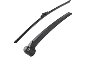 MANQYI Scheibenwischer Set Golf 5, Auto Heckscheibenwischer Schwarz, Heckscheibenwischer für Vw Golf 5, Ersatz Heckwischerarm Wischerarm Hinten + Scheibenwischer Wischer Set für 2002-2009 VW Polo MK4