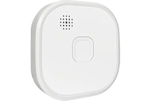 XINHAOSI Smoke Alarms for Home 10 Years Lifetime 1 Years Battery Optical Smoke Detector Fire Alarms 9 V Photoelectric Smoke Alarm with Replaceable Battery Test & Silence Button