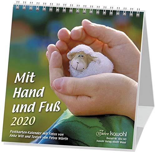 Mit Hand und Fuß 2020: Postkartenkalender mit Bildern, die berühren