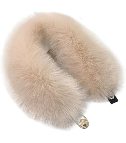 Echarpe D'hiver En Fausse Fourrure Col En Fausse Fourrure Noir