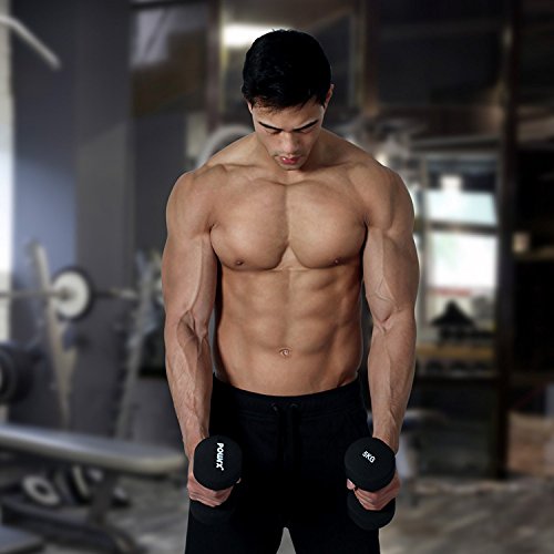 Neopren Hanteln Gewichte für Gymnastik Kurzhanteln 0,5 kg – 5 kg oder Set komplett | versch. Farben - 4