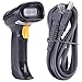 Produktbild Handheld 1D 2D QR Barcodescanner, Walfront USB Verdrahteter Barcode-Leser Bildcodeleser Micro PDF417, Micro QR Code, QR Code, Datenmatrix, Aztec Code, MSI Code, Standard 2/5, BPO, Telepen usw.