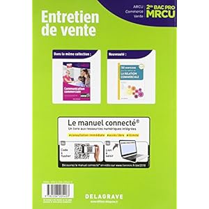 Entretien de vente 2de Bac Pro MRCU (2018) - Pochette élève Livre en Ligne - Telecharger Ebook