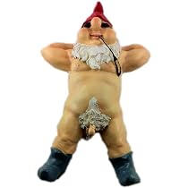 iapyx® Garden Gnome Exhibitionist Weatherproof Porno Gnome Nudist ...