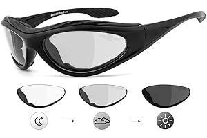 Chillout Rider® | beschlagfrei, winddicht, HLT® Kunststoff-Sicherheitsglas nach DIN EN 166 Bikerbrille, Motorradbrille | CR003