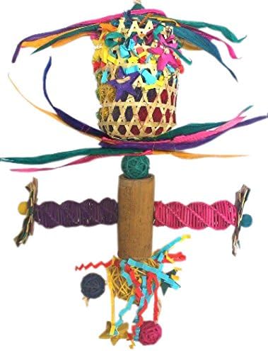 Fetch-It Pets Foraging Pocket Play Perch Bird Toy
