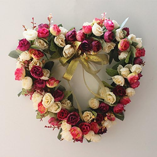 Decorative Seasonal Front Door Wreath Best Seller - Handcrafted Wreath for Outdoor Display in Fall, Winter, Spring, and Summer