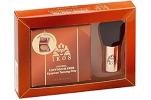 Ikos Beauty-Set 7Gramm ERDE naturelle mit Kabuki Pinsel, 7 g