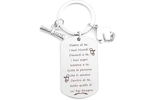 Kabulae Regalo laurea,Idee Regalo Originale per Amica,Idea Regalo Amica,Idee Regalo Laurea Ragazza,Idee Regalo Laurea,Idee Regalo per Laurea Uomo,Portachiavi Amica Speciale,Regali Natale Amica