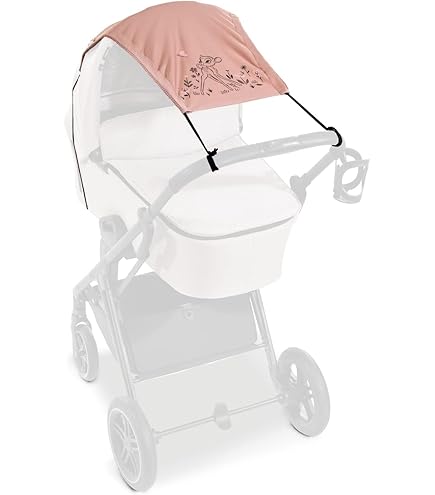 Liebes Von Priebes SUNNY Sonnendach Kinderwagen  UV-Schutz 50+ Universal