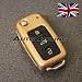 Produktbild Key Cover für VW Seat Skoda Case Fernbedienung Fob J57 3 Button Volkswagen Beetle New Cc Caddy Maxi van Golf Mk5 MK6 EOS Fox Lupo SportsVan Passat Polo 6R 6 C Scirocco Sharan Tiguan Touareg Touran Transporter T4 T5 Sportline Altea Leon Ibiza Cupra FR Exeo Mii Fabia Citigo Superb Octavia Roomster Yeti TSI FSI R R20 GTI GTD GT TDI S SE DSG R32 V6 CR BlueMotion Luna Sport R Line Match Tech SEL Moda XL FR Cupra VRS 2004 2005 2006 2007 2008 2009 2010 2011 2012 2013 2014 2015 2016 2017 2018