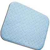 Incontinent Absorbent Blue Seat Pad
