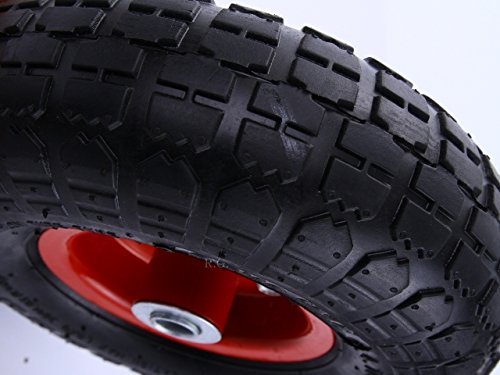 Sackkarrenrad Ersatzrad Reifen Luftrad Rad Bollerwagen 4.10/3.50-4 (2x Rad 4.10/3.50-4) - 2