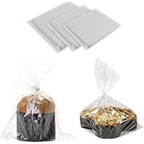 50 Buste Alimentari Trasparenti - Per Panettone, Pandoro, Colomba E Dolci Pasquali - Foto 5