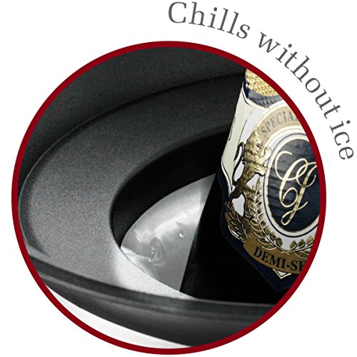 Vacu Vin – 3647360 Aktiv Champagnerkühler Elegant Edelstahl - 6