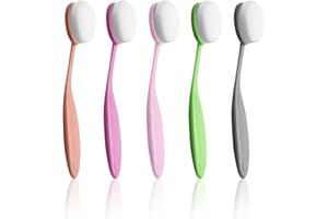 YOSENG Blending Brush for Crafts 5Pcs Crafting Distress Oxide Ink Blender Brush Stencil Brush, Paper Crafter Artist Blending Tool for Card Making