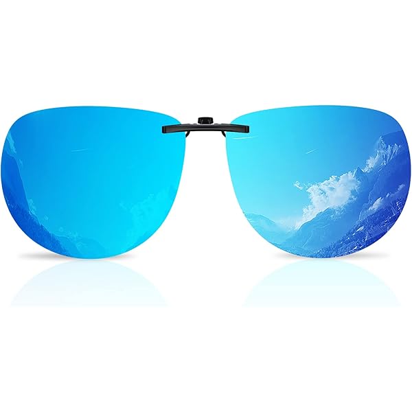 Occhiali Clip-On Polarizzati UV400 - Clip Rotondi Antiriflesso - Foto 13