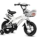 Produktbild Kinderfahrrad 12 Zoll Jungen Mädchen ab 2 Jahre mit V-Brake und Rücktritt - 12 Zoll BMX Modell 2019,White
