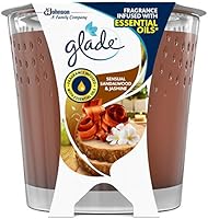 Glade Candle Sandalwood & Jasmine Air Freshener 129g, Pack of 6