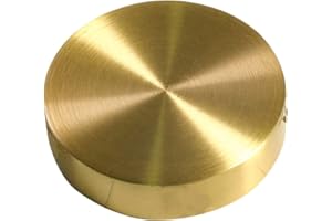 Anneome 1pc Paperweight Men's Tools Office Accessories Chinese Decor Paper Weights Heavy Writing Black Catalpa Paperweights Brass Block Writing Supply Round Paperweight Calligraphy Tool