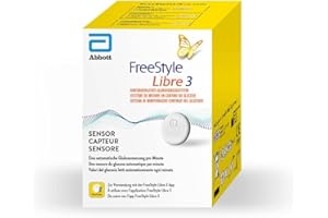 BECOPA Freestyle Libre 3 Sensor 1 Piece Blood Sugar Meter Blood Sugar Free Style Diabetes