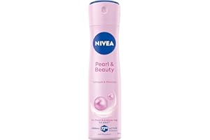 NIVEA Kadın Sprey Deodorant Pearl&Beauty 150 ml,72 Saat Terlemeye Karşı Anti Perspirant Koruma,Doğal İnci Özleri ve Avokado Yağı,Yumuşak,Pürüzsüz Koltuk Altı,Alkol İçermez
