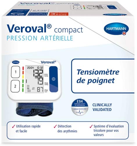 Veroval poignet hartmann tensiometre compact poignet