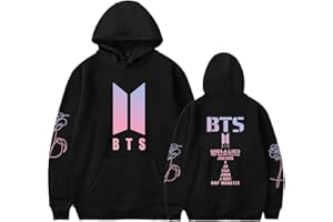 Silver Basic Sudadera con Capucha para Mujer KPOP Sudadera con Capucha Cool Pullover Hip Hop Sudadera