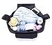 Allis 2in1 Stroller Buggy Organiser Pram Storage with shoulder strap - Black