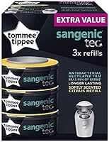 Tommee Tippee Fits All Tubs Nappy Disposal Cassette, Pack Of 3, 82033102