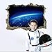 Produktbild Universum galaxy wandaufkleber für decke fenster aufkleber wandbild dekoration persönlichkeit wasserdichte boden aufkleber 3d