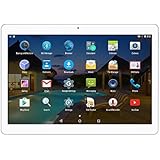 Dieniu 10.1 Inch 3G Phablet IPS Screen Quad Core, 16GB ROM 1GB RAM, Android Phone Tablet PC, Unlocked Dual Sim Card Slots, Bluetooth, GPS, WIFI with Back Metal Shell (Sliver)