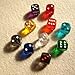 Produktbild CHESSEX 6 sided dice / dice Translucent 16mm d6 (6-sided) 10 color 10 pieces (japan import)