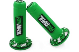 JYHMT 7/8inch motorcycle handlebar grip gel rubber brake handle for crf exc yzf protaper pro taper motorcross dirt pit bike-CHINA_green