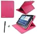 Produktbild Rose Pink PU Leder Cover Case Protector & Ständer für Cello 1008qat & T1124 25,7 cm Zoll Tablet PC + Eingabestift