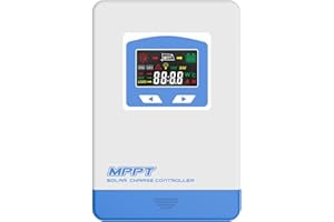 Anern 30A MPPT Solar Charge Controller 75V 12/24V Current Auto Focus MPPT Charge Tracking Auto Parameter Panel 30A Solar Intelligent Solar Charge Regulator