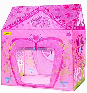 Sukan Tex Jumbo Size Extremely Light Weight Kids Play Tent House for 3 -10 Year Old Girls and Boys(My lital House)